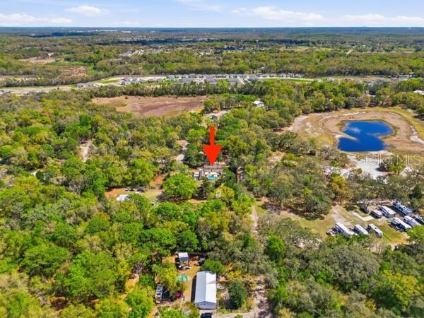 12148 Rutherford Lane Hudson, FL 34669 - Photo 28 of 30 a view of lake with mountain