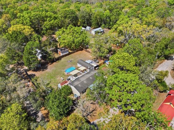 12148 Rutherford Lane Hudson, FL 34669 - Photo 30 of 30 an aerial view of residential house with outdoor space