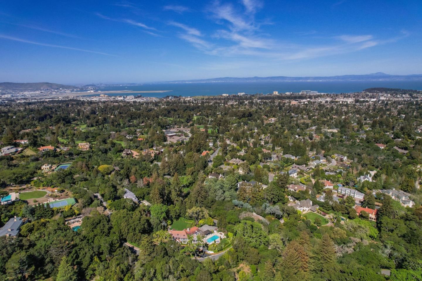 255 Pinehill Road Hillsborough, CA 94010 - Photo 4 of 4 a view of a city