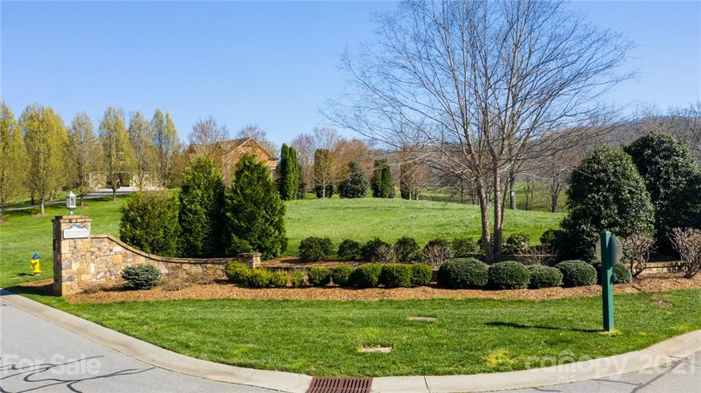 3 Waterhill Way Fletcher, NC 28732 - Photo 25 of 26 a view of a garden with trees