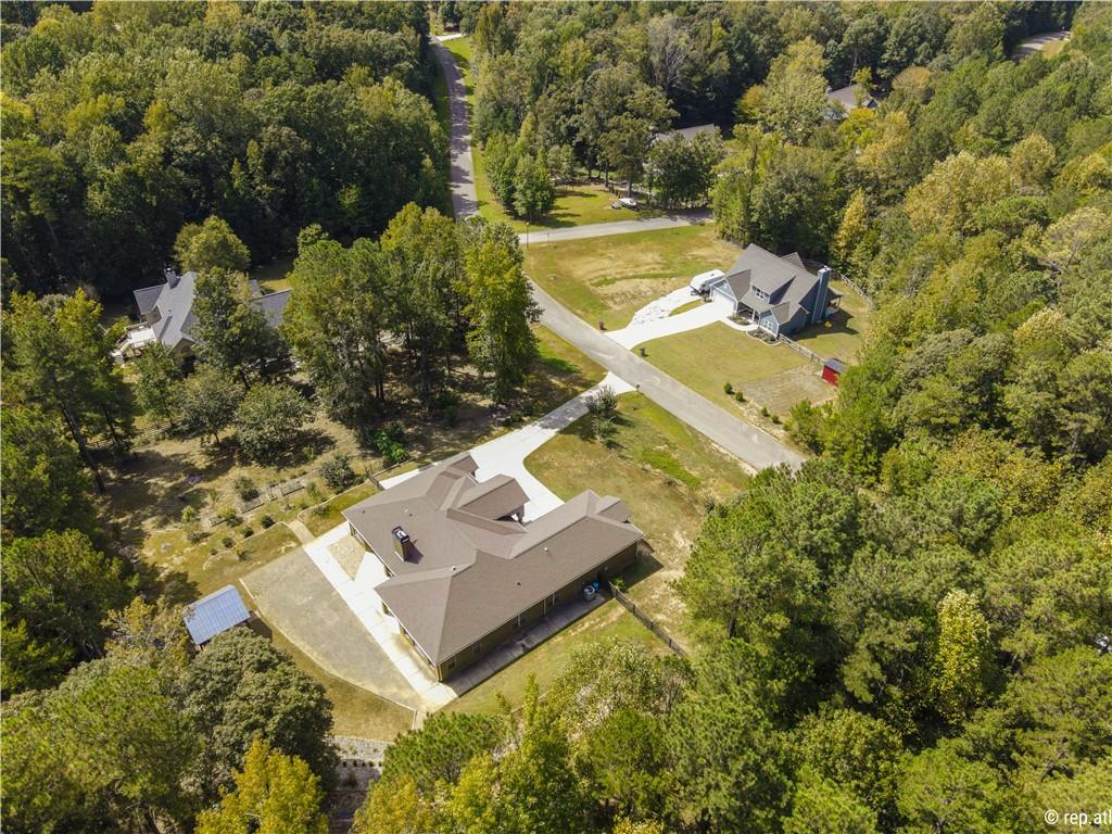 412 Trillium Trail Pendergrass, GA 30567 - Photo 4 of 49 an aerial view of a house with yard