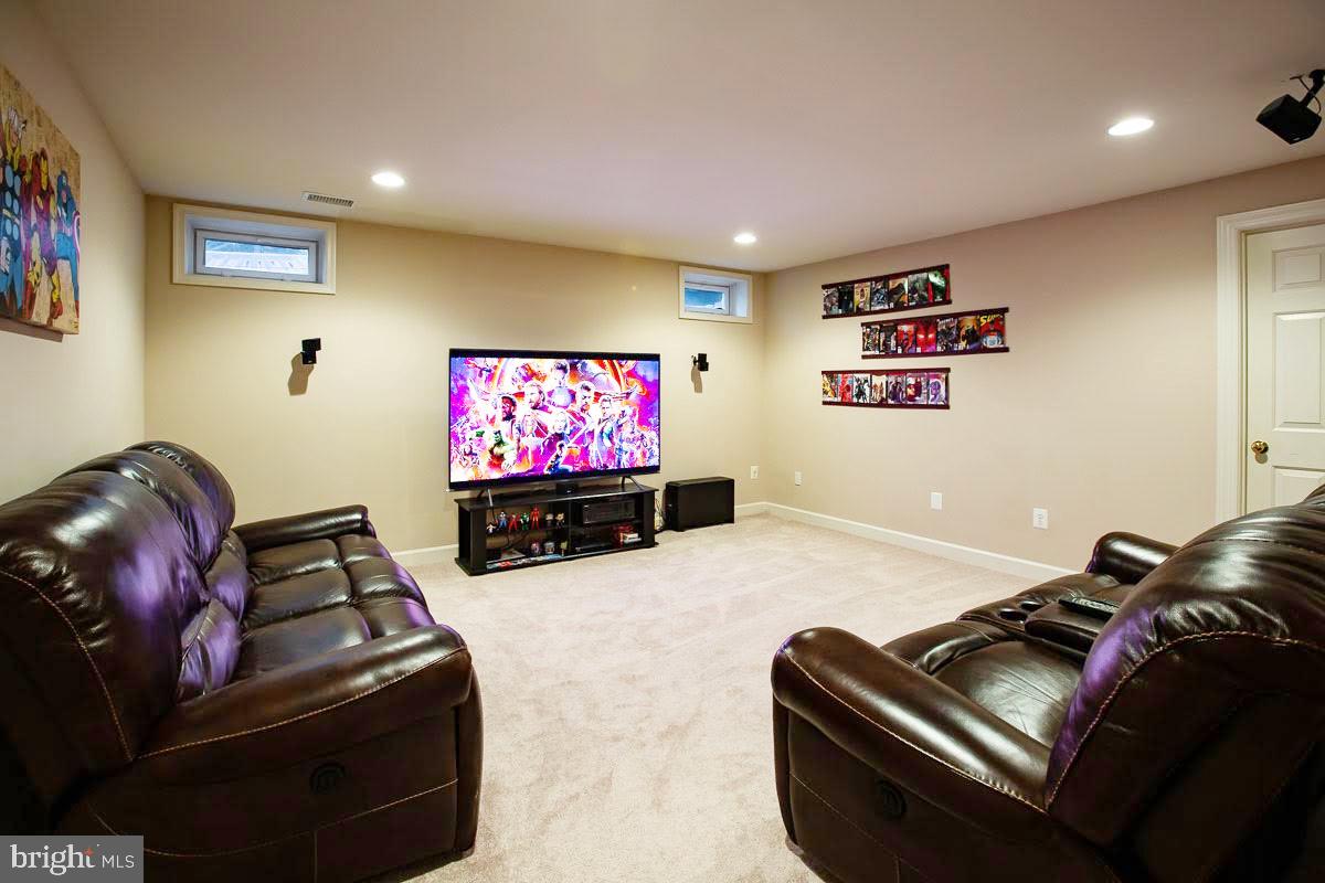 313 Kennard Road Perkasie, PA 18944 - Photo 22 of 32 Finished Basement with Natural Light and Full Bath