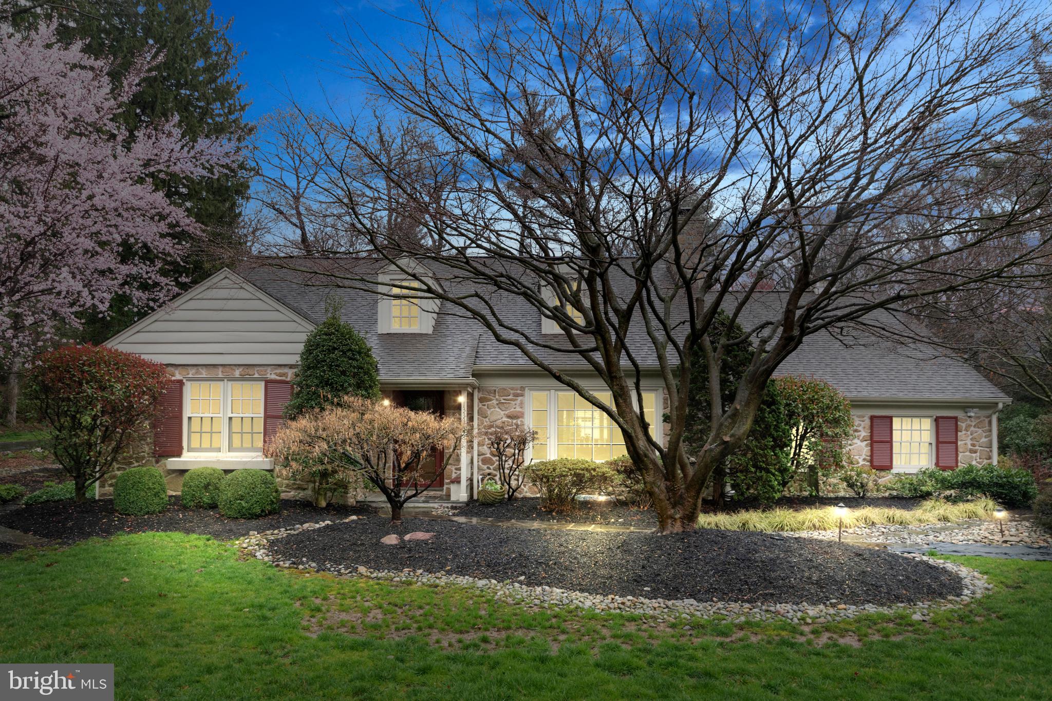 1333 Rydal Road Jenkintown, PA 19046 - Photo 1 of 30 Front of Home at Dusk