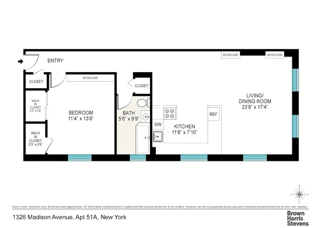 $665,000 | 1326 Madison Avenue, Unit 51A | Upper East Side