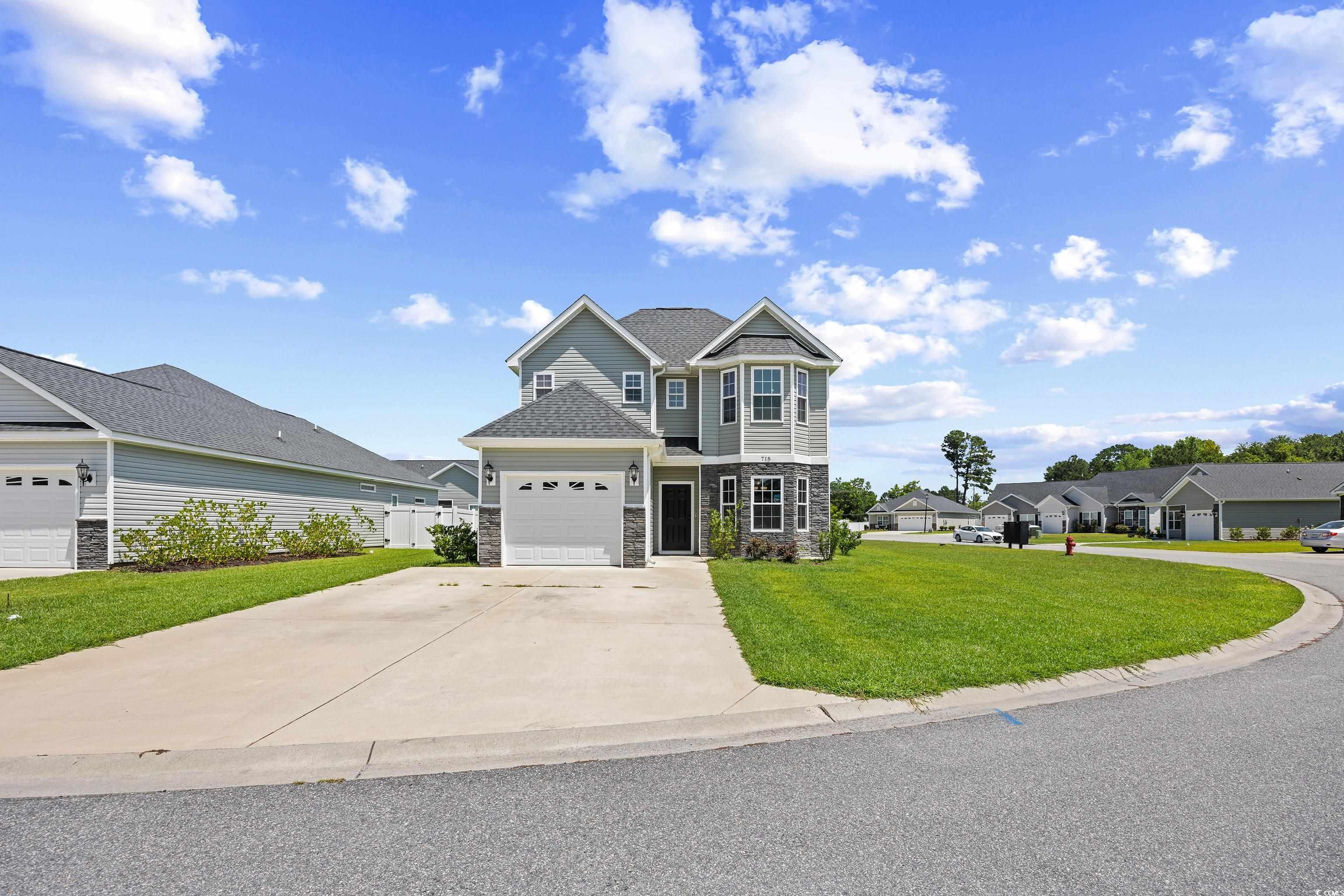 704 Hobonny Loop Longs, SC 29568 - Photo 36 of 36 View of front of property featuring stone siding,