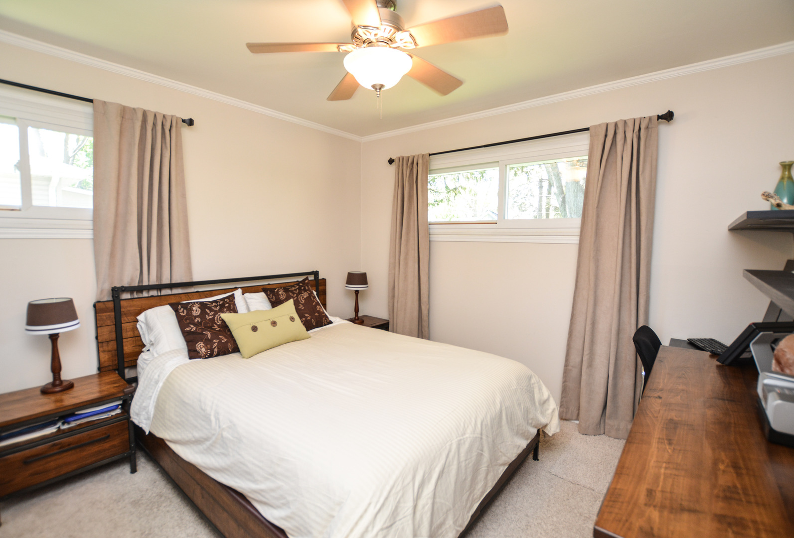 36 Johnathan Road Lake Zurich, IL 60047 - Photo 18 of 25 a bedroom with bed and a large window