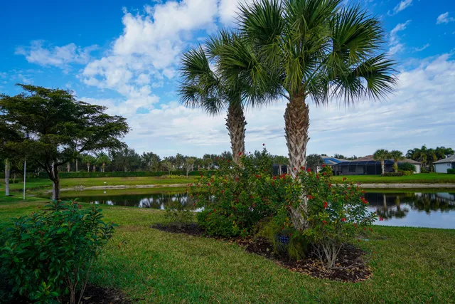 a view of swimming pool and lake view