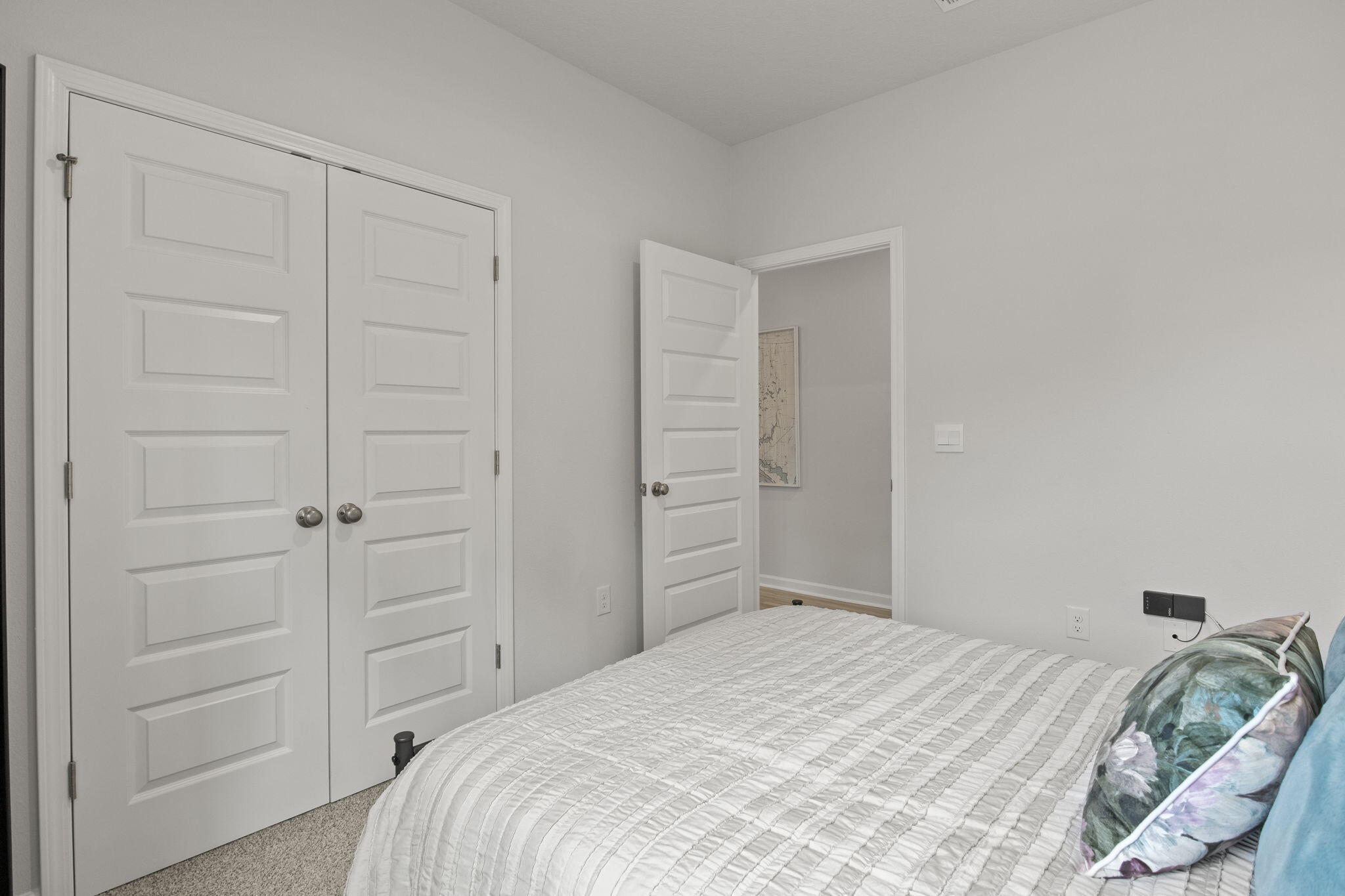 6533 Burleson Boulevard Crestview, FL 32539 - Photo 26 of 38 a bedroom with a bed and a closet
