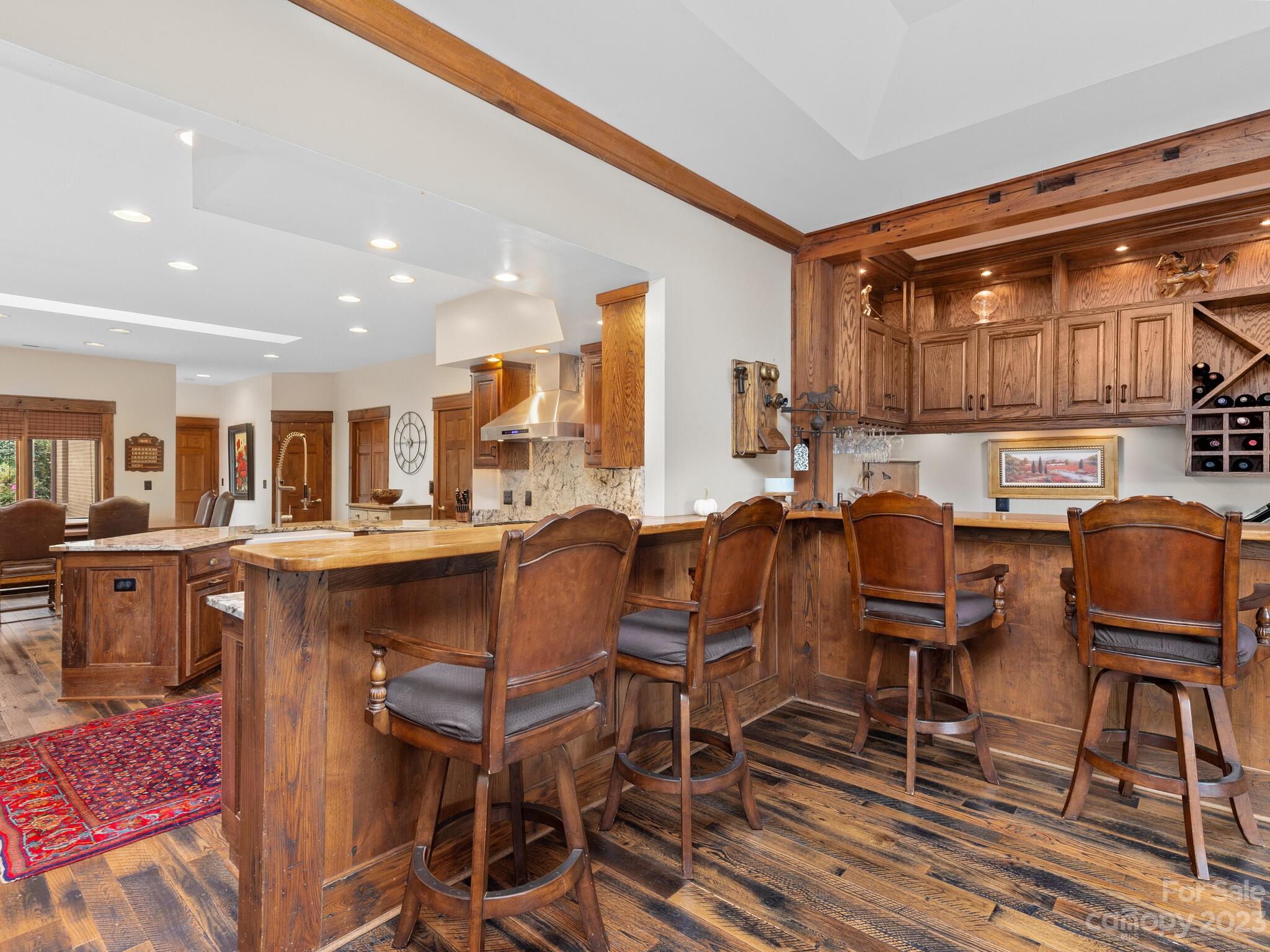 574 Golden Road Columbus, NC 28722 - Photo 24 of 48 a view of a dining room with furniture