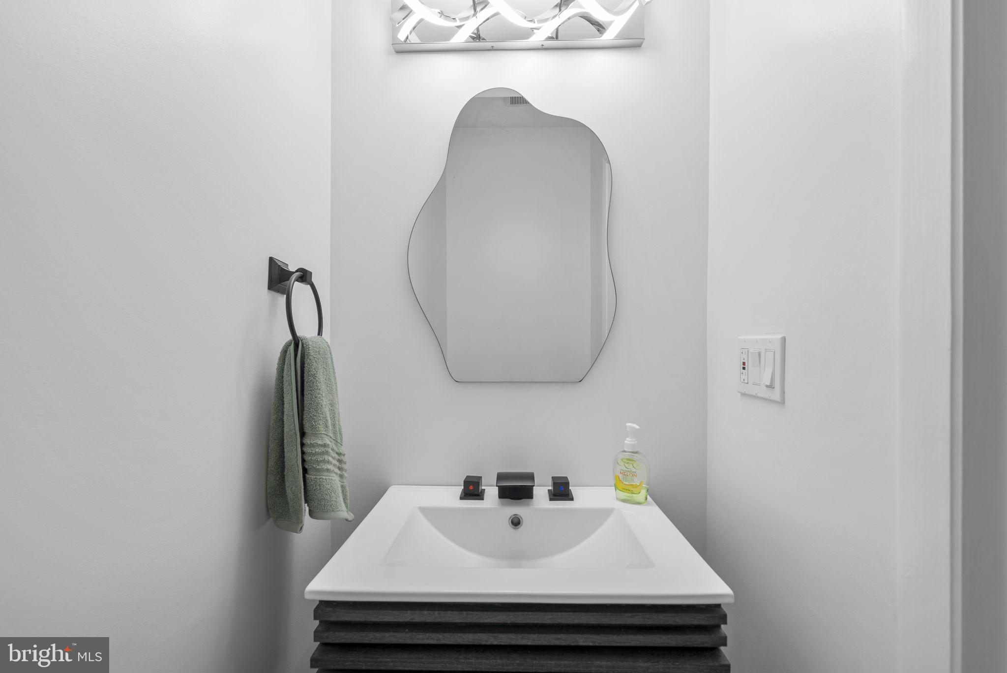 11317 Hawks Ridge Terrace, Unit 91 Germantown, MD 20876 - Photo 21 of 41 Sleek modern bathroom with elegant touches.