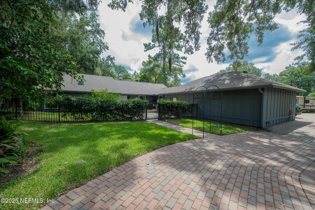 a view of outdoor space and yard