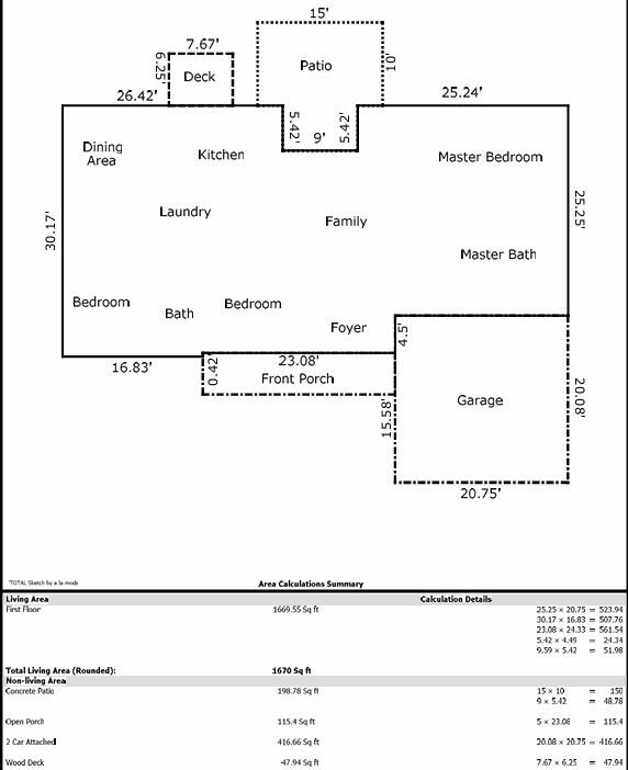 300 Hamlet Road Summerville, SC 29485 - Photo 53 of 53 300 Hamlet - Floorplan