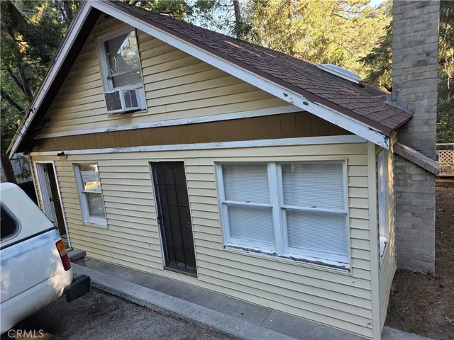a view of a house with a door