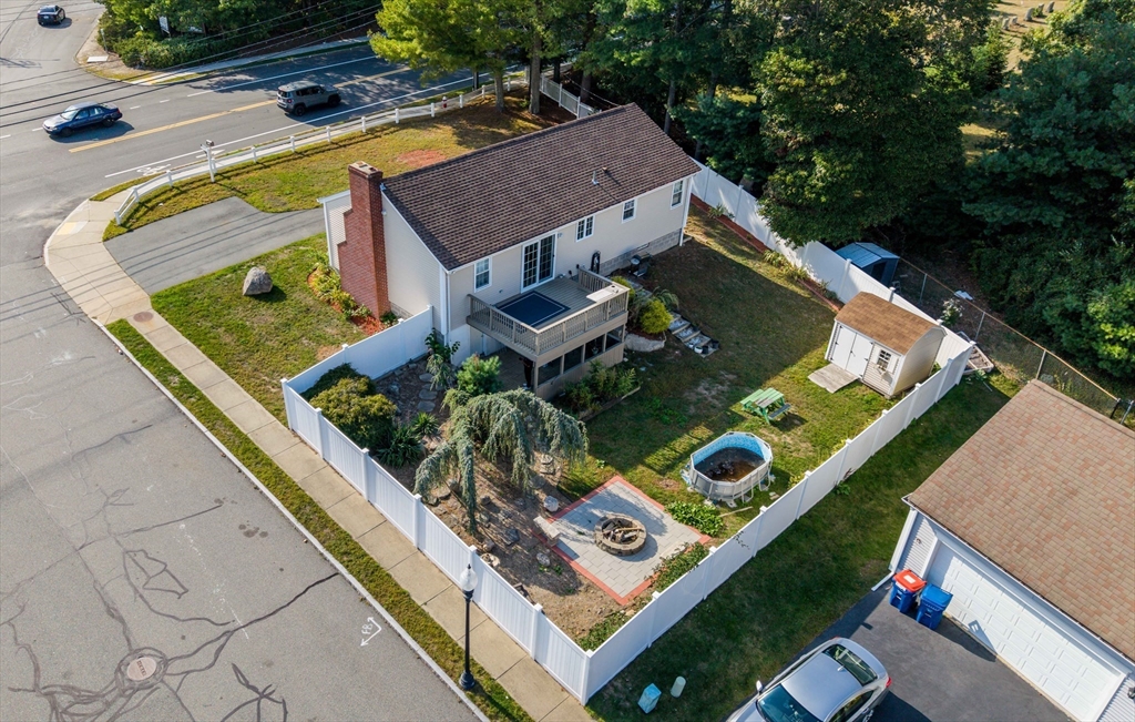 1350 Phillips Road New Bedford, MA 02745 - Photo 16 of 17 an aerial view of a house having outdoor space