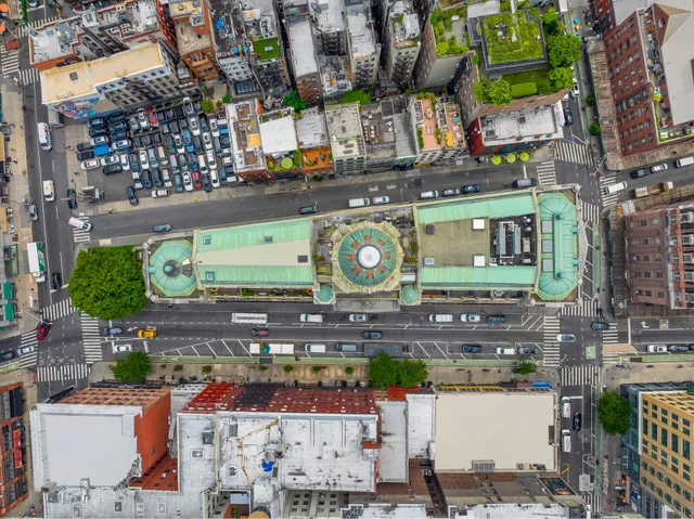 a picture of street view