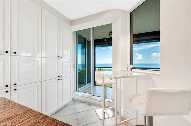 a view of front door