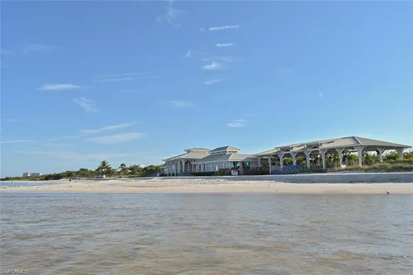 a view of an ocean beach