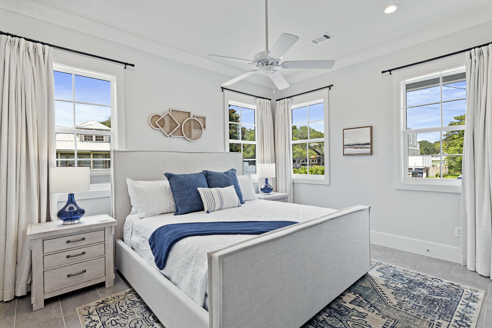 512 Defuniak Street Santa Rosa Beach, FL 32459 - Photo 17 of 44 a bedroom with a bed and a window
