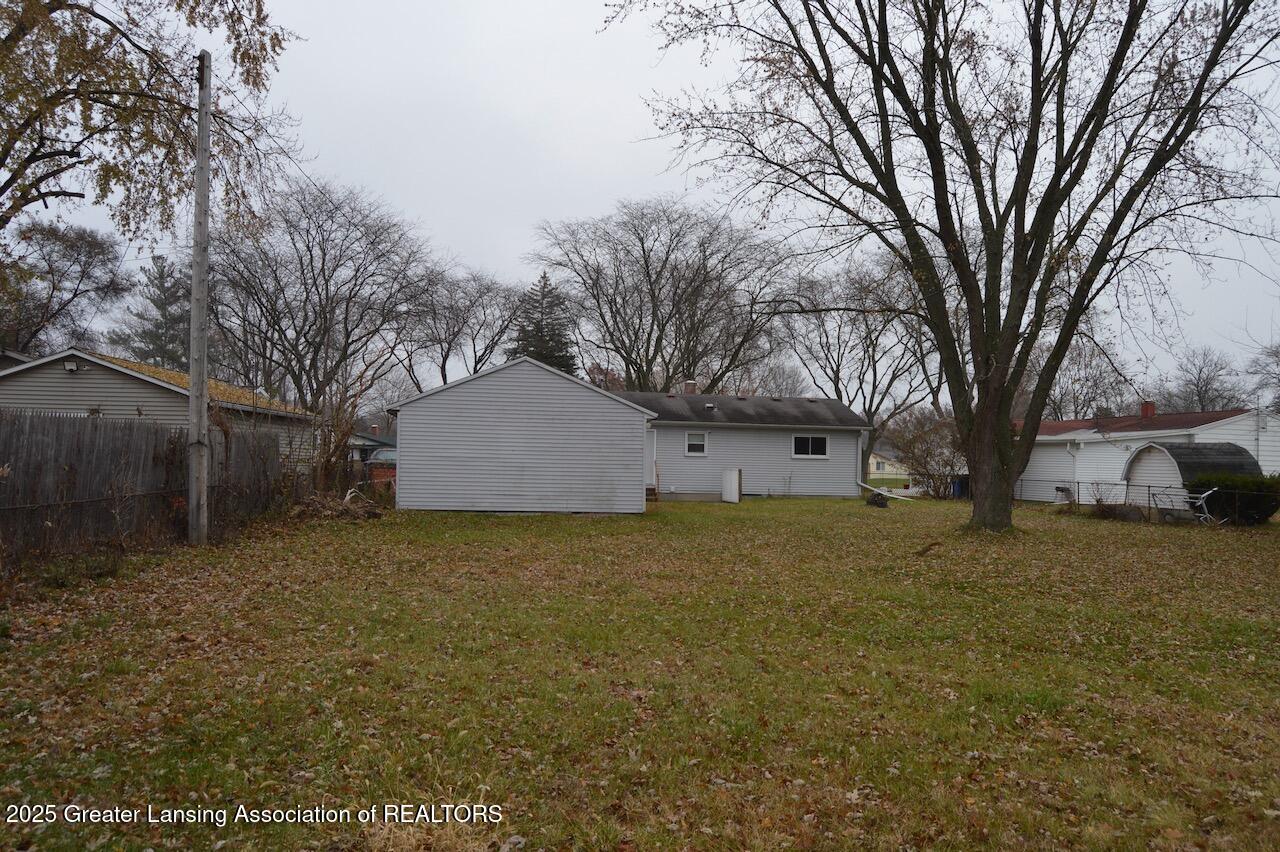 4018 Clayborn Road Lansing, MI 48911 - Photo 30 of 30 Back Yard