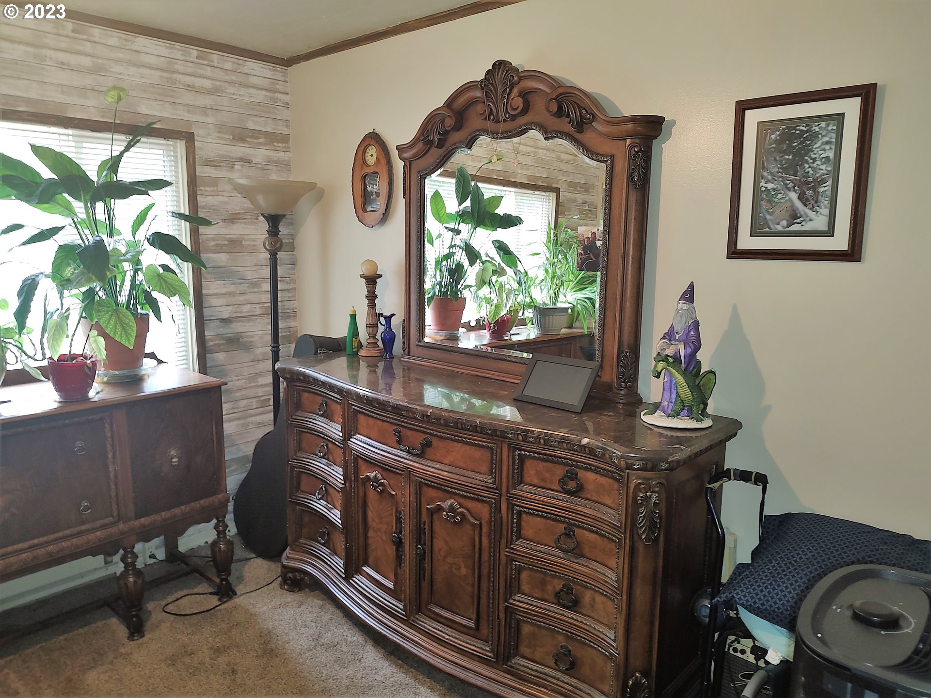 306 Southeast 4th Street Battle Ground, WA 98604 - Photo 12 of 23 a view of a workspace with furniture and a window