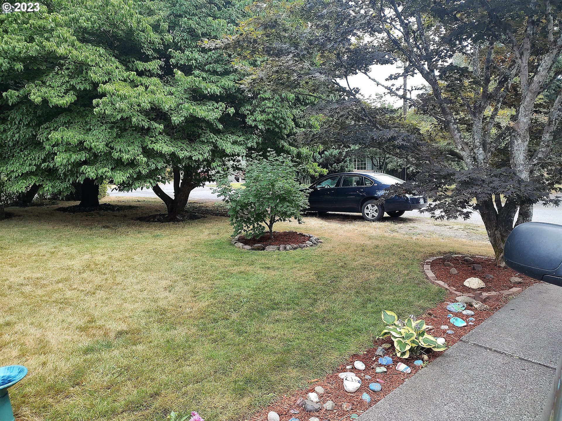 306 Southeast 4th Street Battle Ground, WA 98604 - Photo 16 of 23 a view of backyard with a garden and entertaining space