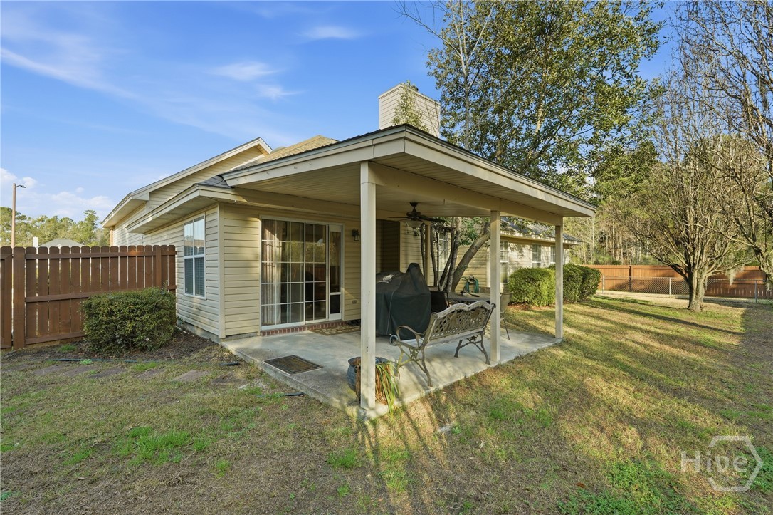 8 Sundance Court Pooler, GA 31322 - Photo 19 of 37 Covered patio