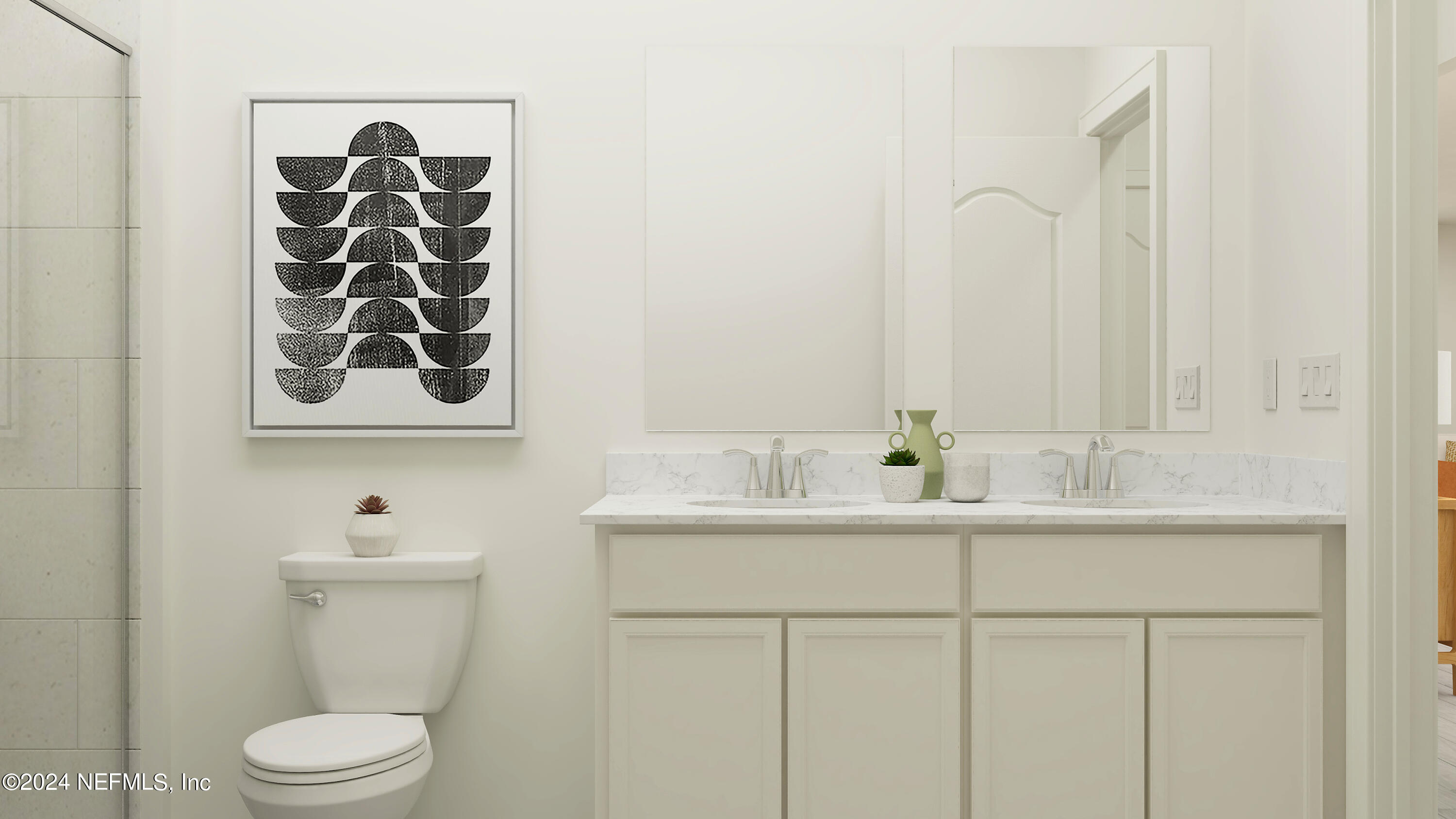 77 River Strand Lane St. Augustine, FL 32084 - Photo 21 of 24 a bathroom with a sink and a toilet