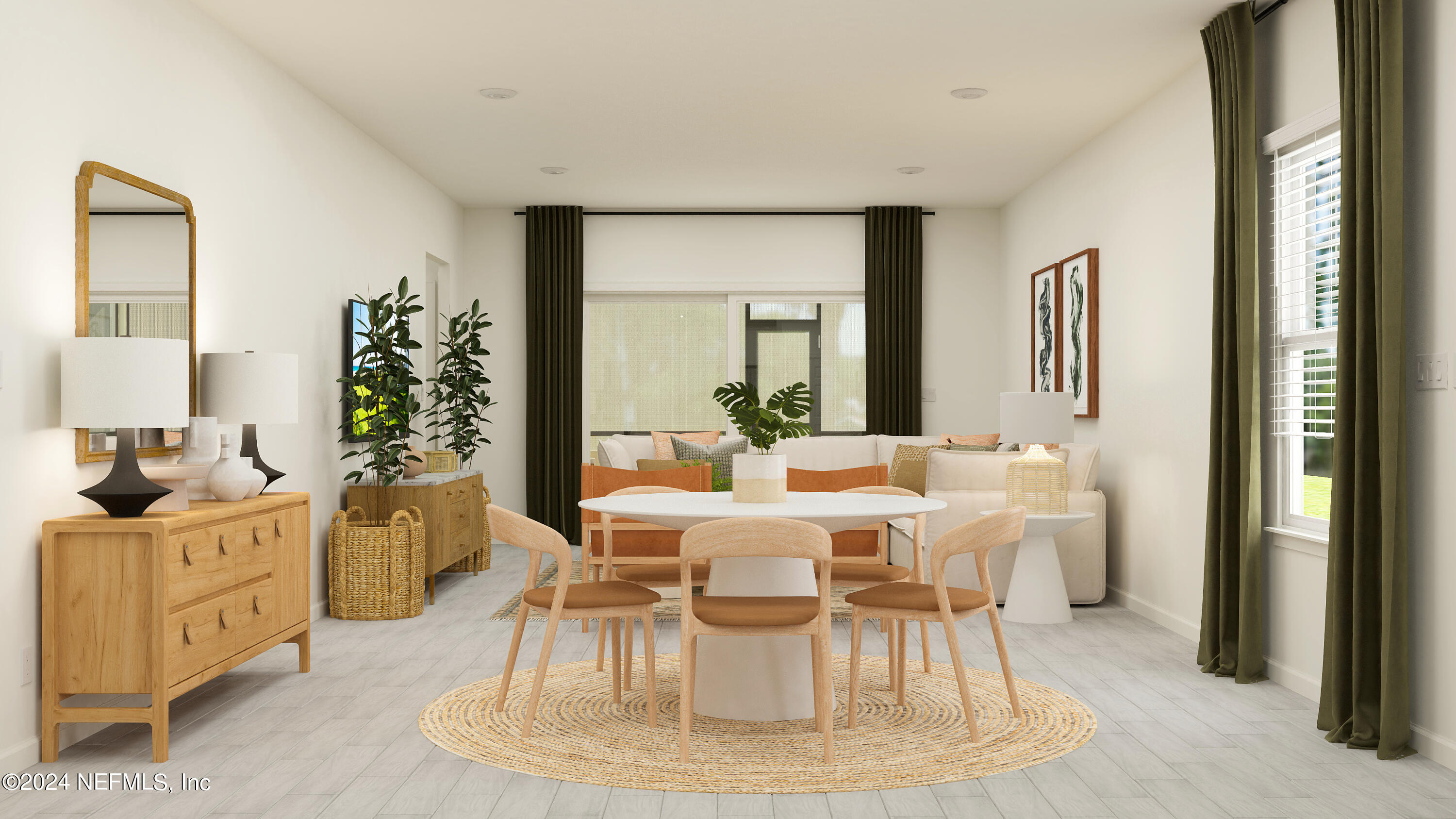 77 River Strand Lane St. Augustine, FL 32084 - Photo 6 of 24 a view of a dining room with furniture