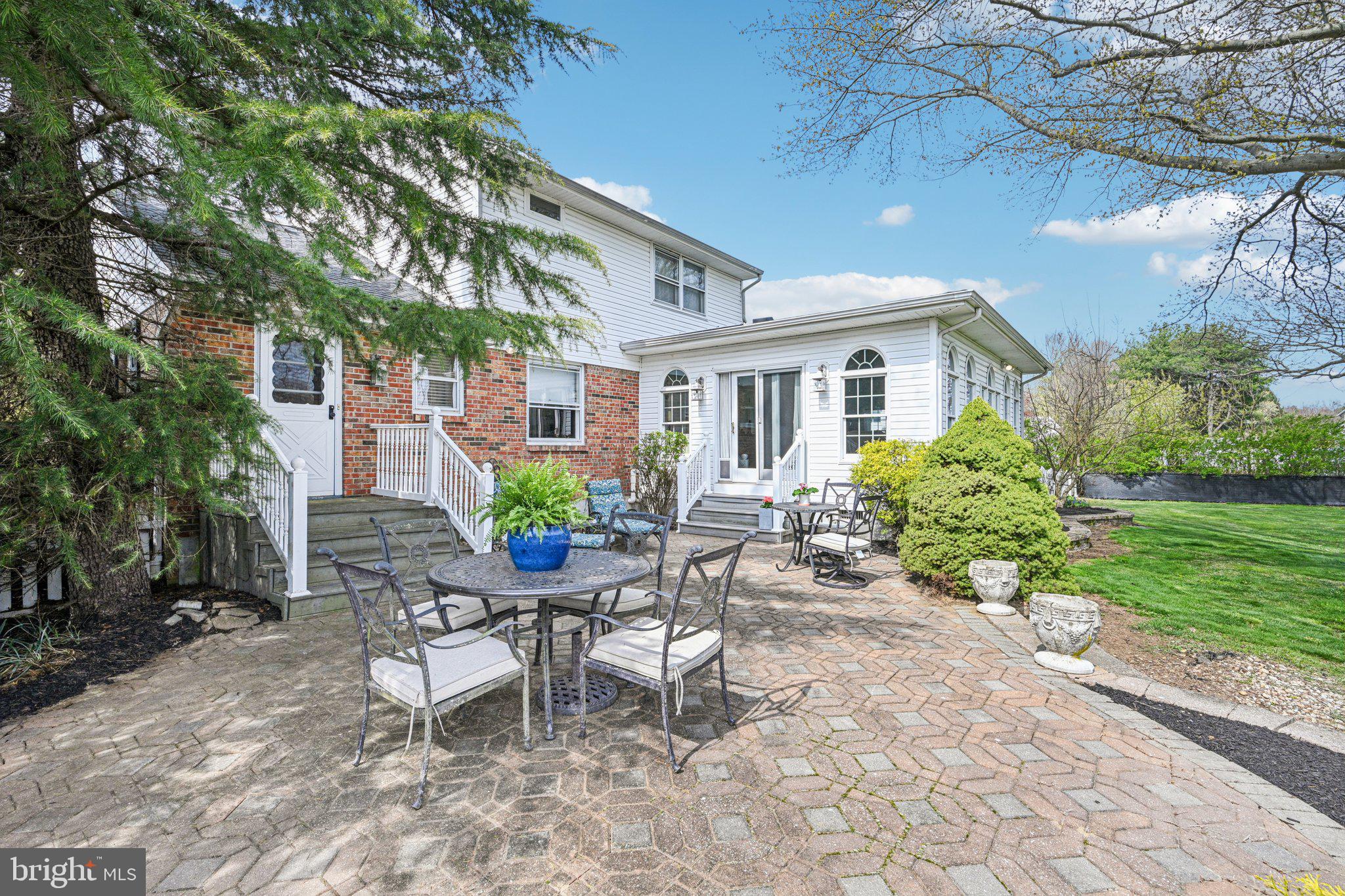 25618 Mt Pleasant Road Columbus, NJ 08022 - Photo 36 of 61 a view of a house with backyard sitting area and garden