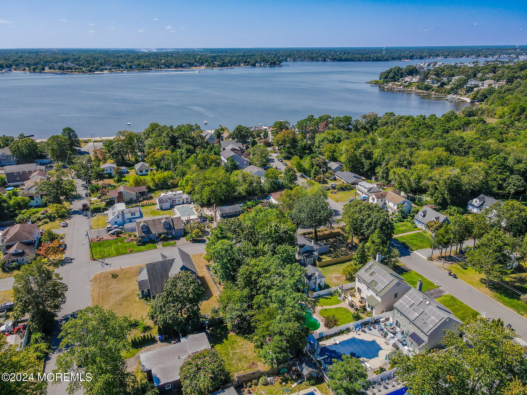 105 Longfellow Avenue Toms River, NJ 08753 - Photo 35 of 38 an aerial view of a city and lake view