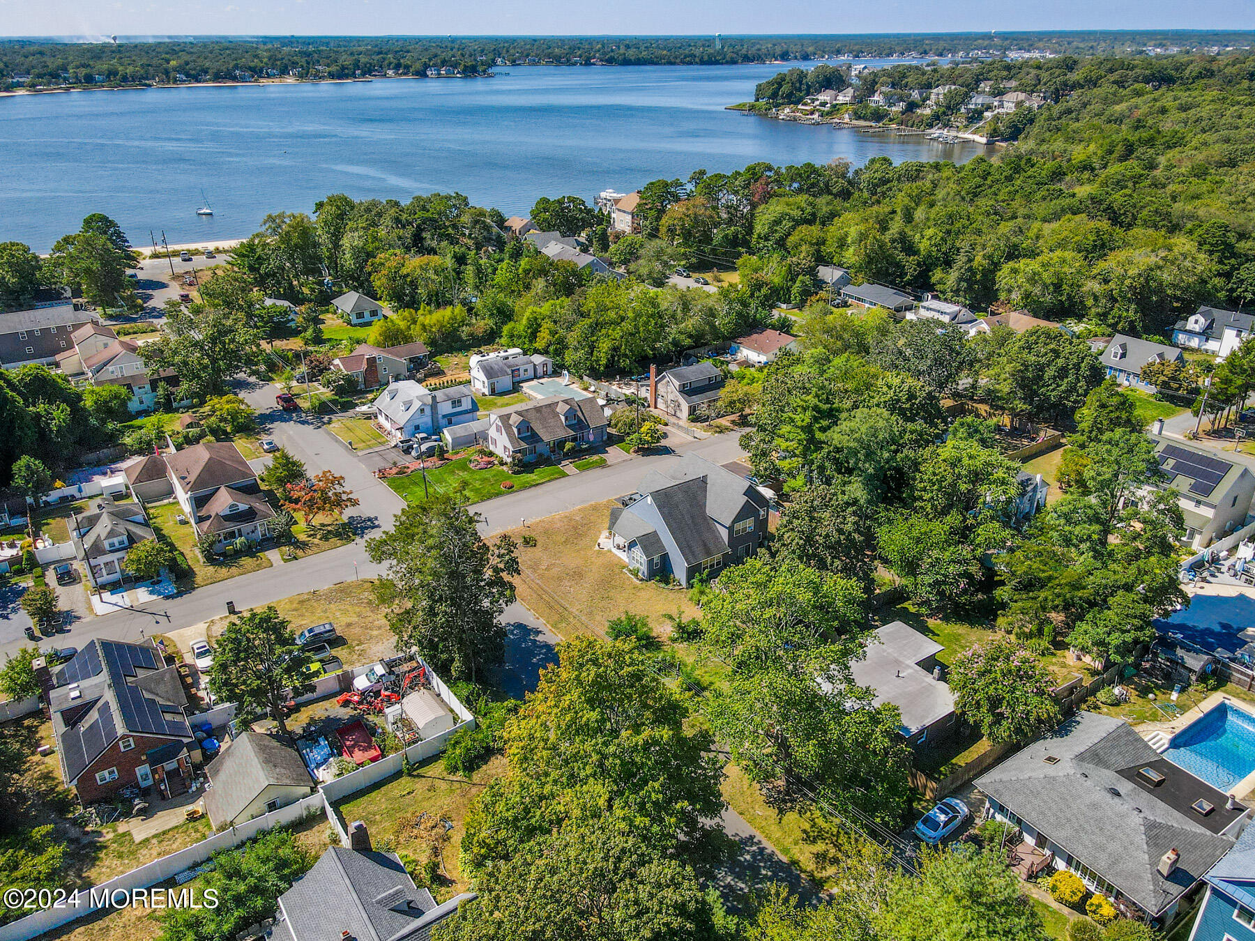 105 Longfellow Avenue Toms River, NJ 08753 - Photo 37 of 38 an aerial view of a house with a garden