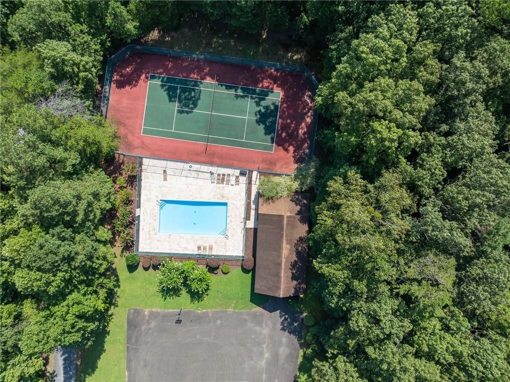 1166 Hunter Drive Ranger, GA 30734 - Photo 41 of 43 an aerial view of a house