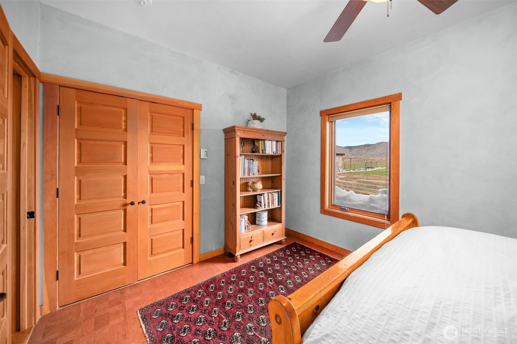 74 Sawtooth View Road Pateros, WA 98846 - Photo 16 of 30 a view of a bedroom with furniture and window