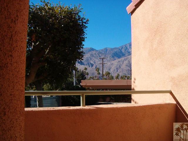 401 El Cielo Road, Unit 29 Palm Springs, CA 92262 - Photo 16 of 25 a view of a balcony with mountain view