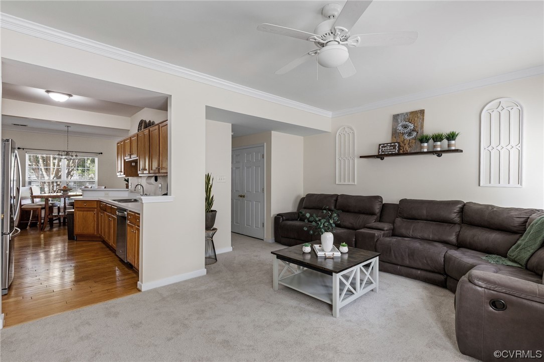 5502 Millstream Lane Henrico, VA 23228 - Photo 10 of 30 new carpet and open space