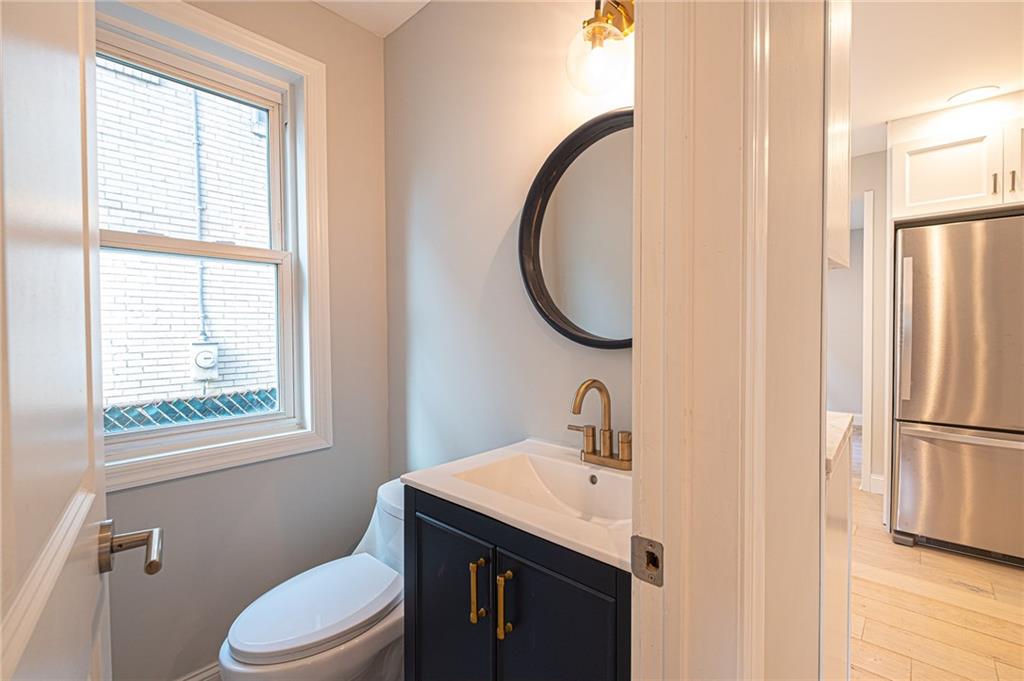 229 Chestnut Street Sewickley, PA 15143 - Photo 14 of 24 1st floor 1/2 bath.