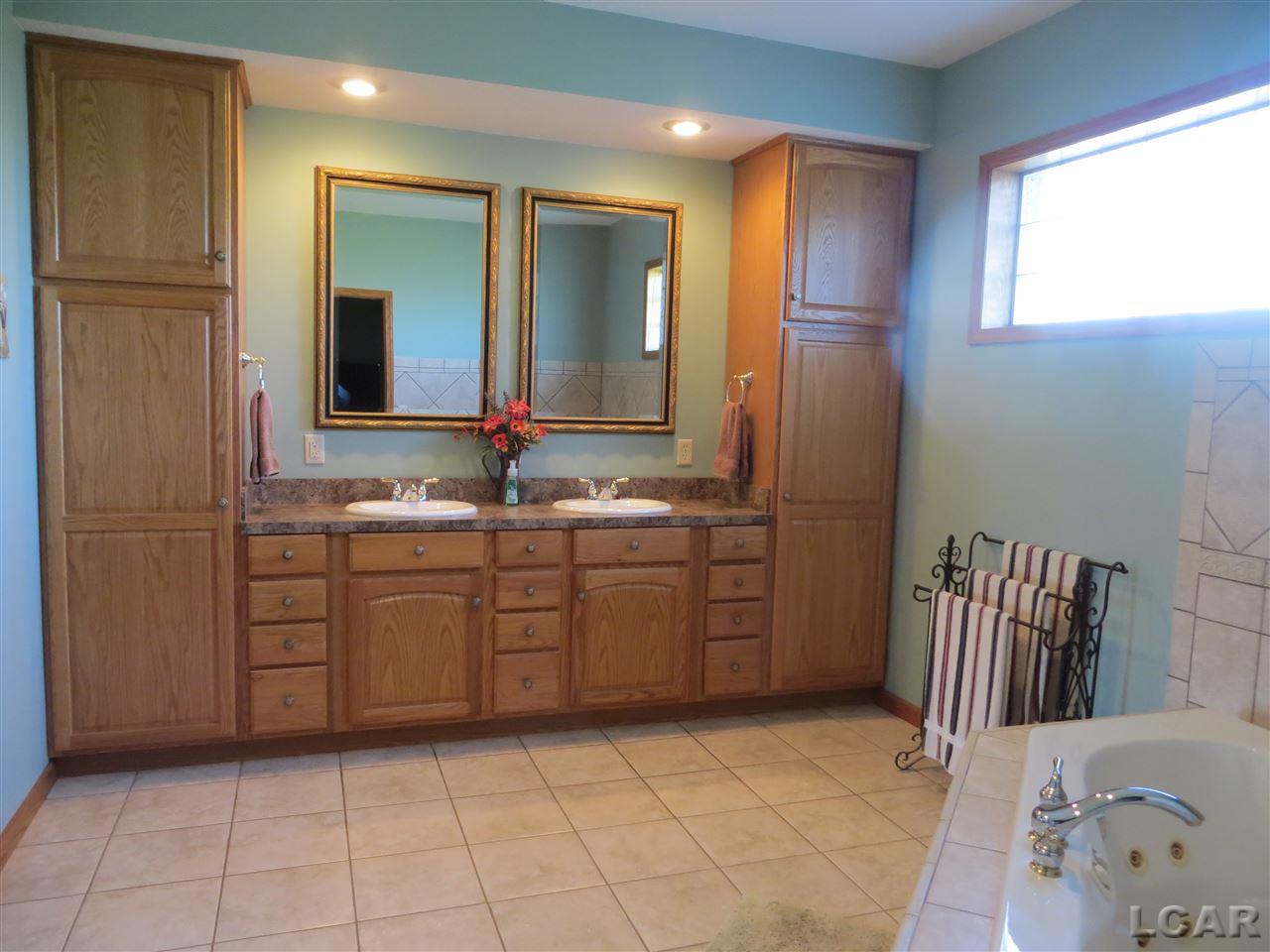7707 Reed Road Onsted, MI 49265 - Photo 9 of 21 Great Master Bath