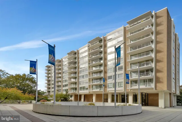 a front view of a building