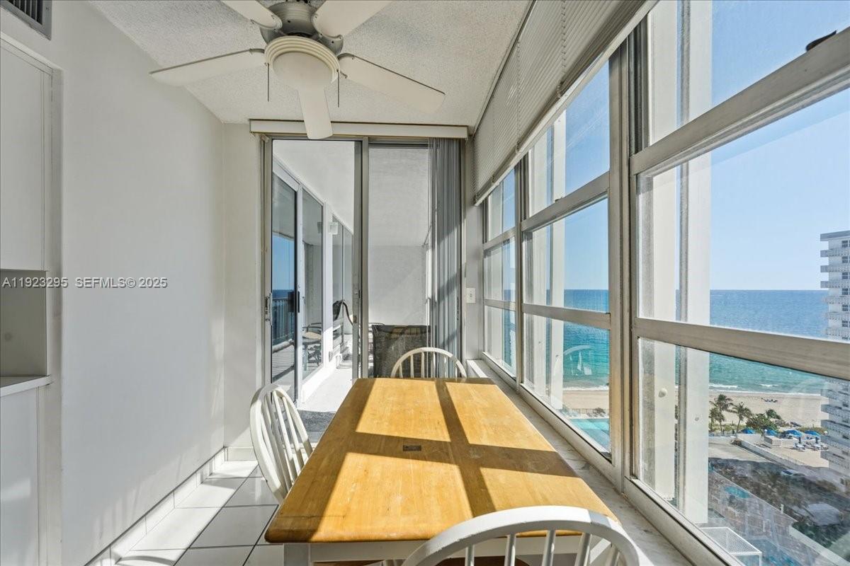 4280 Galt Ocean Drive, Unit 12H Fort Lauderdale, FL 33308 - Photo 13 of 31 a view of a swimming pool with a balcony