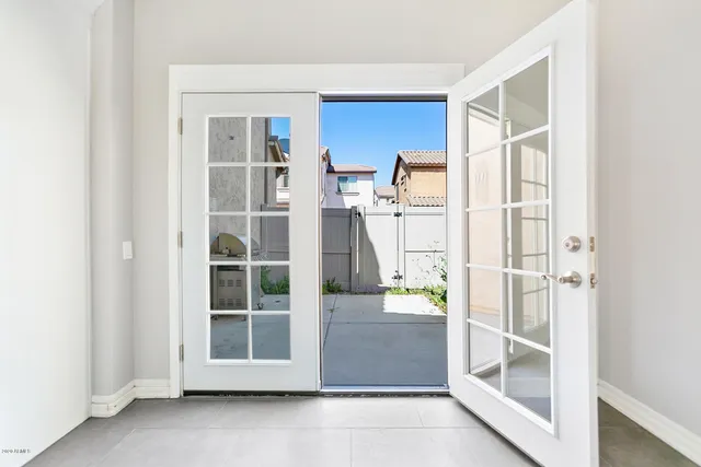 a view of front door