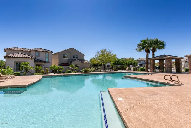 an outdoor space with garden view