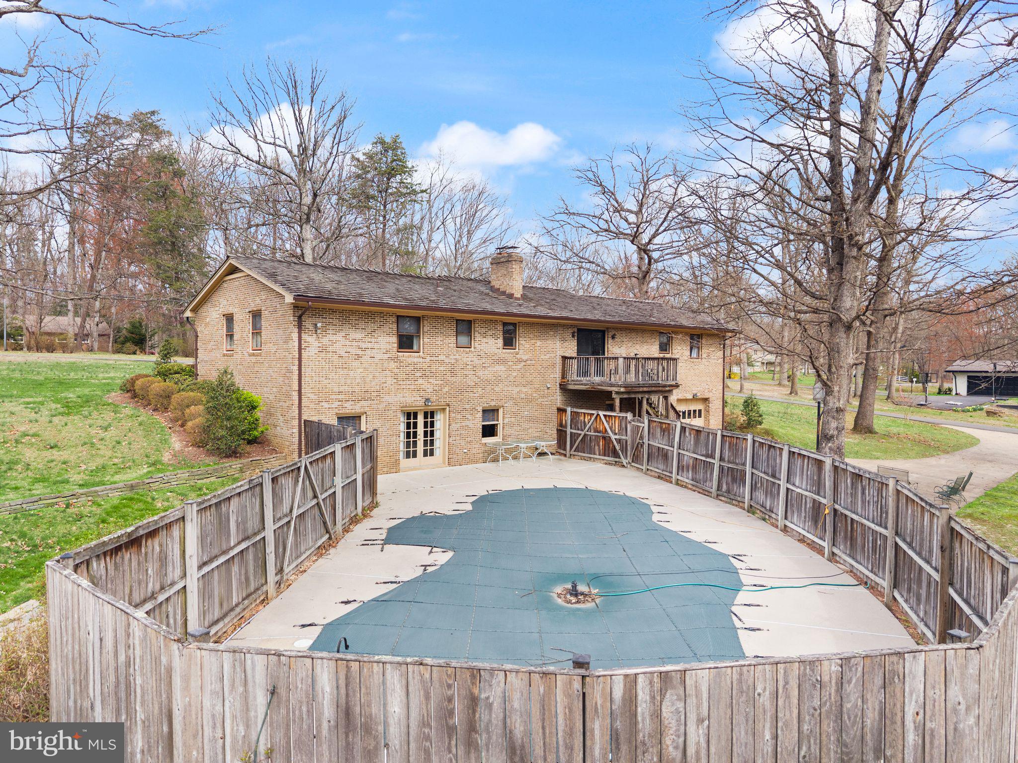 3801 Russell Road Woodbridge, VA 22192 - Photo 53 of 74 Fully-fenced in pool area.