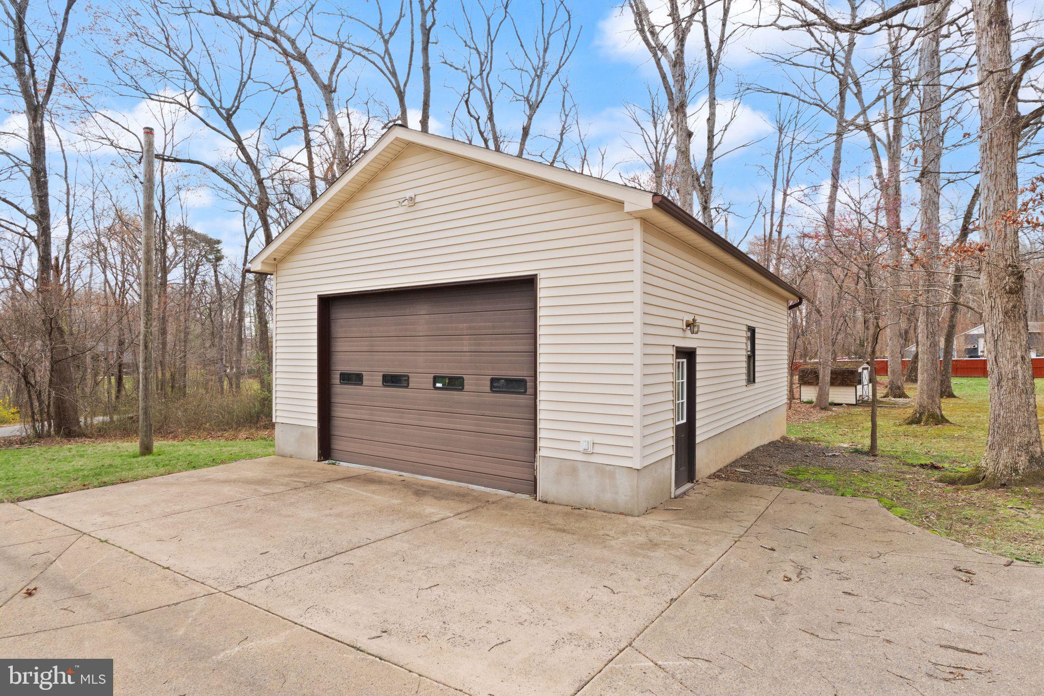 3801 Russell Road Woodbridge, VA 22192 - Photo 56 of 74 Massive, detached garage/workshop.