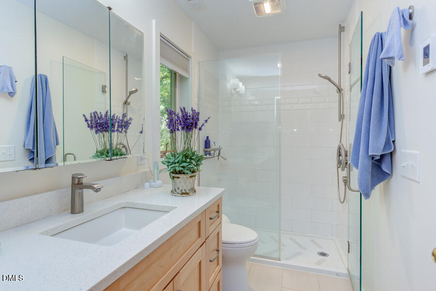 107A Spring Valley Road Carrboro, NC 27510 - Photo 30 of 37 Primary bath recently redone by Cedarberg Kitchens and Baths