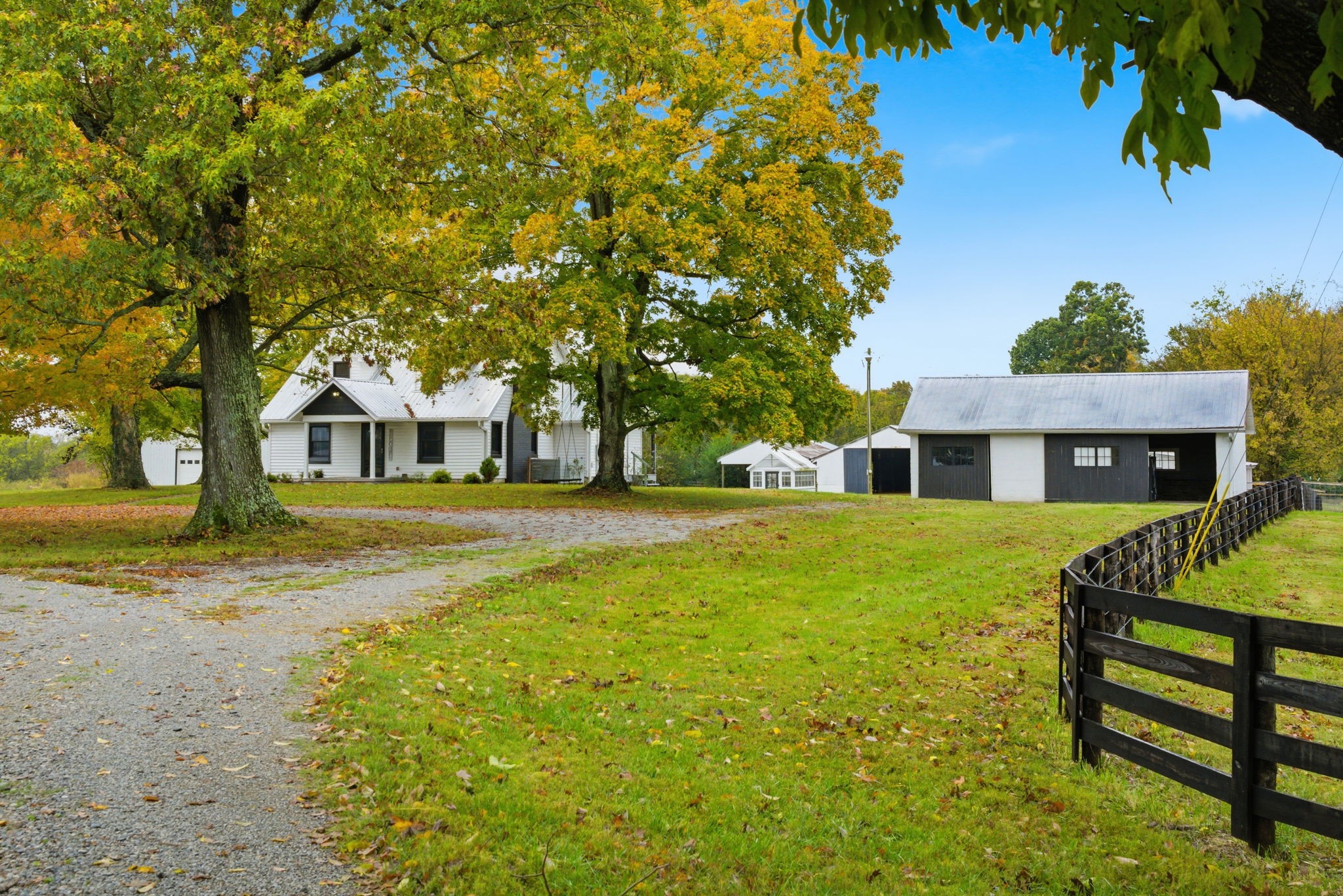 3863 Felts Road Cedar Hill, TN 37032 - Photo 32 of 32 a front view of a house with a yard