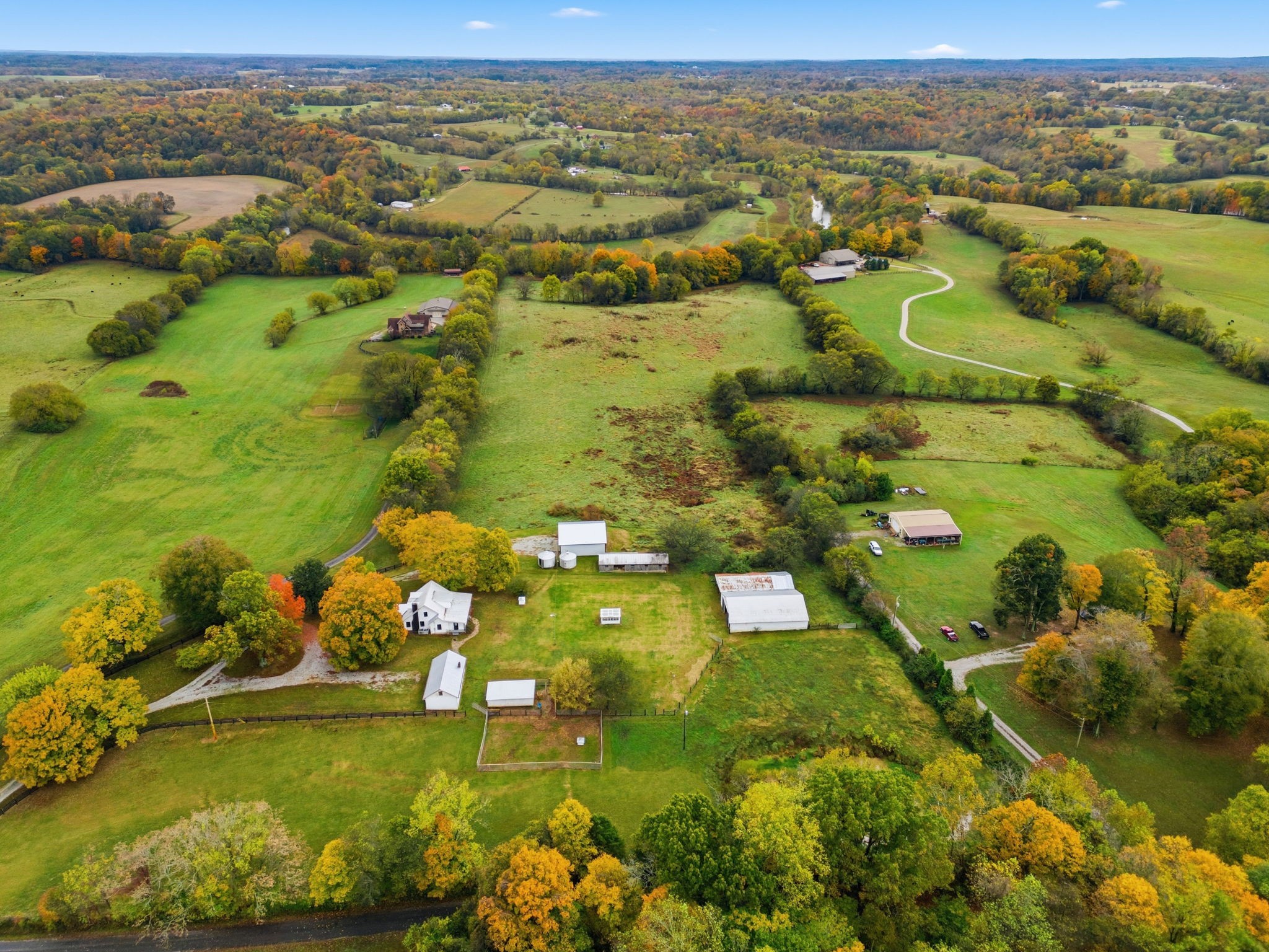 3863 Felts Road Cedar Hill, TN 37032 - Photo 4 of 32 a view of a lake with houses