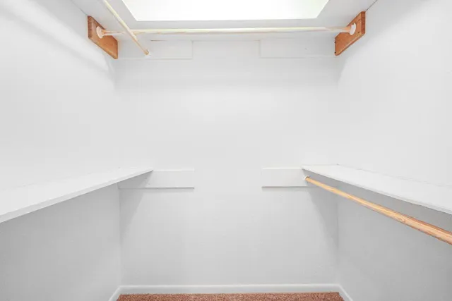 a view of walk in closet