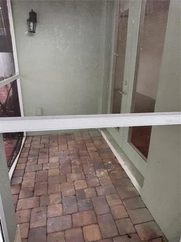 a house with trees in front of it