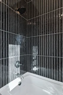 a view of a balcony with a pot