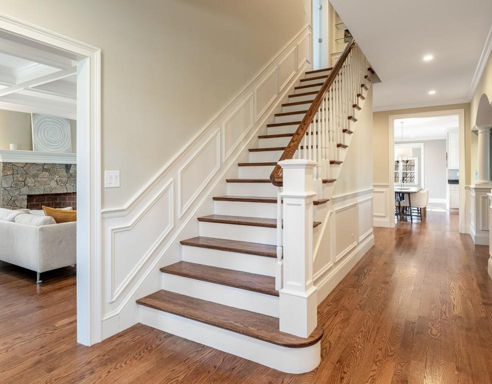 427 Lowell Road Concord, MA 01742 - Photo 17 of 35 a view of entryway and hall with wooden floor